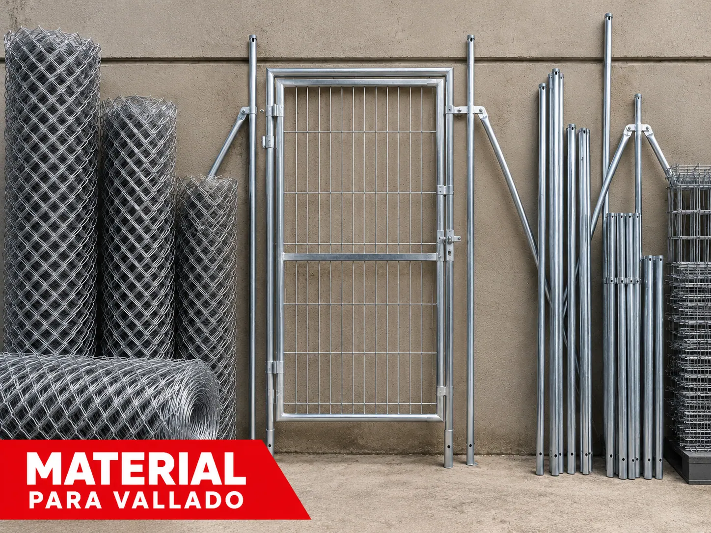 Venta de material para vallado en Alicante